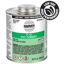 Harvey 018230V-12 Heavy-Bodied Medium Set Cement, 32 oz Can, Liquid, Clear