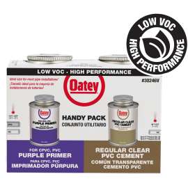 KIT PVC CEM REG/PURP PRMR 4OZ