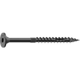 Camo 0366209 Structural Screw, 5/16 in Thread, 4 in L, Flat Head, Star Drive, Sharp Point, PROTECH Ultra 4 Coated, 250
