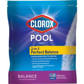 Clorox Pool & Spa 12308CLX 2-in-1 Perfect Balance Chemical, 8 lb