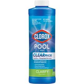 Clorox Pool & Spa 52032CLX Clearphos Clarifier + Phosphate Remover Chemical, 32 oz