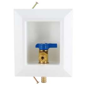Apollo Valves APXBOXIM Ice Maker Outlet Box, Polystyrene