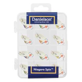 Danielson Niagara Spin NSGKIT1632 Spinner Kit, Brass, Gold Bait