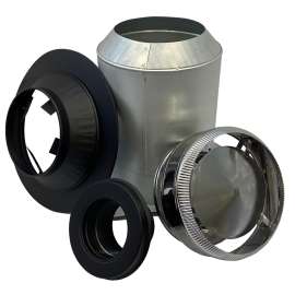 SELKIRK JM6DCSP-N Ceiling Support Kit, Black