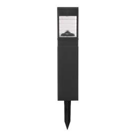 Boston Harbor Solar Bollard Pathway Light, 3 Tiered Lens