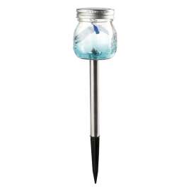 Boston Harbor Solar Mason Jar Stake Light, Ombre