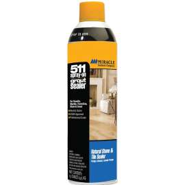 MIRACLE SEALANTS 511 Series GRT-SLR-AERO-6/1 Grout Sealer, Liquid, Clear, 15 oz, Can