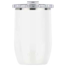 ORCA VIN12PE Wine Glass, 12 Oz Capacity, Stainless Steel, Pearl, Dishwasher Safe: Yes