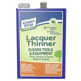 Klean Strip GKGL75008 Lacquer Thinner, Liquid, Water White, 1 gal, Can
