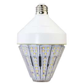 PowerZone GT-CTB-40A LED Bulb, Medium E26, 300 Equivalent, LED Lamp Base, Daylight Light, 5000 K Color Temp