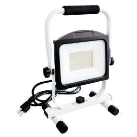 PowerZone GT-507-U LED Work Light, 120 VAC, 50 W, 5000 Lumens, 5000 K Daylight Color Temp