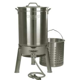 KIT STEAM/BOIL COOKER SS 44QT