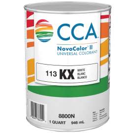 PAINT COLORANT KX WHITE QT