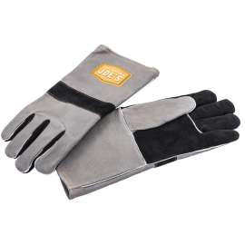 GLOVES LEATHER GRAY