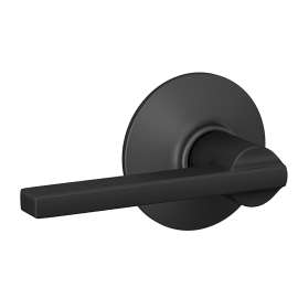 Schlage F Series F10 LAT 622 Hall and Closet Passage Lock, Latitude Lever Handle, Zinc, Matte, 2-3/8, 2-3/4 in Backset