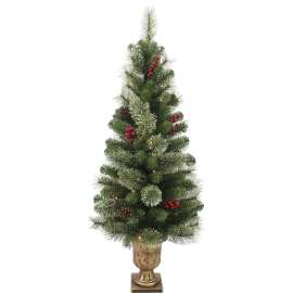 PULEO ASIA LIMITED 333-3658-ST40L035 Mixed Needle Tree, PVC, Hard, 4 ft
