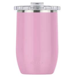 ORCA VIN12DR Wine Glass, 12 Oz Capacity, Stainless Steel, Dusty Rose, Dishwasher Safe: Yes