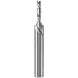 Bosch 85900MC Router Bit, 1/8 in Dia Cutter, 1/2 in L Cutting, 2 in OAL, 1/4 in Dia Shank, 2-Cutter, Carbide