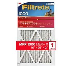 FILTER AIR 1000MPR 16X25X2IN