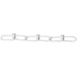 Ben-Mor 51146 Double Loop Chain, #1/0, 200 lb Working Load, Steel, Polycoat