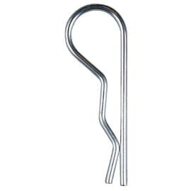 Ben-Mor 70472 Hair Pin Clip, 1/8 in Dia Pin, 2-5/8 in L, Steel, Zinc