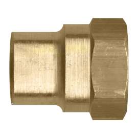 Fairview 46SW-14EP Pipe Connector, 3/4 in, Sweat x FIP, Brass