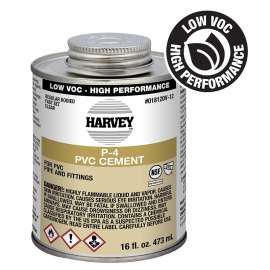 Harvey 018120V-12 Regular-Bodied Fast Set Cement, 16 oz Can, Liquid, Clear