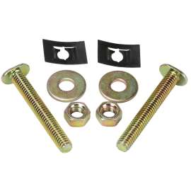 BOLT CLOSET W/N&W 5/16X2-1/4IN