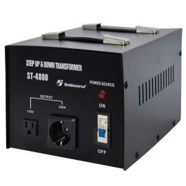 Goldsource ST Series Step Up and Step Down Transformer, 11-1/2 in L x 8-1/4 in W x 7 in H, 4000 W