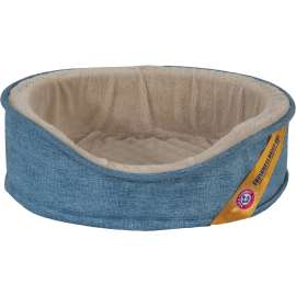 DOGZILLA 80379 Pet Lounger, Fabric Cover, Black/Red