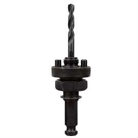 Milwaukee 49-56-9100 Hole Saw Arbor, 5/8-18 Thread, 7/16 in Shank, Hex Shank