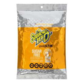 Sqwincher Qwik Stik ZERO Series 159060100 Drink Mix, Sugar-Free, Powder, Orange Flavor, 0.11 oz Stick