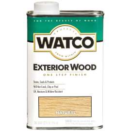 WATCO 67741 Wood Finish, Natural, Liquid, 1 qt, Can