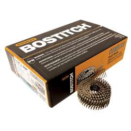 Bostitch C4R90BDSS-316 Siding Nail, 1-1/2 in L, Stainless Steel, Ring Shank
