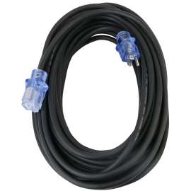 PowerZone Extension Cord, Rubber, 14/3, 50 ft