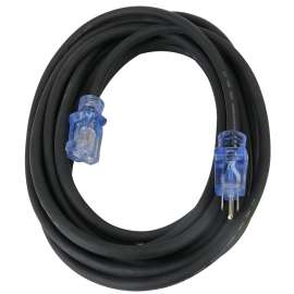 PowerZone Extension Cord, Rubber, 12/3, 25 ft