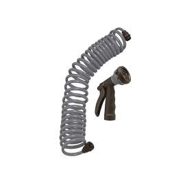 Orbit 26382 Garden Hose, 25 ft L, Polyurethane, Gray