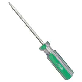 Vulcan Screwdriver, S1 Drive, Square Drive, 7 in OAL, 4 in L Shank, Plastic Handle