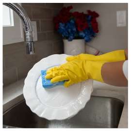 GLOVES CLEANING REUSABLE MED