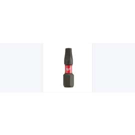 Milwaukee Shockwave Impact Duty 48-32-4723 Insert Bit, #3 Drive, Square Drive, 1 in L, Alloy Steel