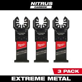 Milwaukee NITRUS CARBIDE 49-25-1563 Oscillating Multi-Tool Blade, 1-3/8 in D Cutting, Carbide