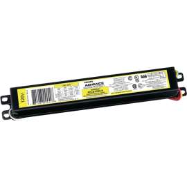 Philips ICN2S40N Electronic Electronic Ballast, 120 - 277 VAC, 0.26 - 0.62 A, Rapid Start, 0.85 - 0.95 Ballast, 2 40 W