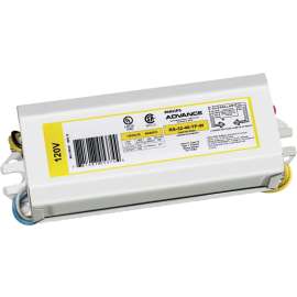 Philips Advance Magnetic NPF Series RS3240TPWI Magnetic Ballast, 120 V, 56 W, 2-Lamp