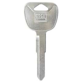 HY-KO 11010SUZ20 Key Blank, Brass, Nickel, For: Suzuki SUZ20 Vehicle Locks