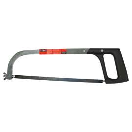 Task T22468 Tube Frame Hacksaw, 10, 12 in L Blade, Carbon Steel Frame