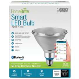 Feit Electric PAR38/LED/HBR LED Lamp, Flood/Spotlight, PAR38 Lamp, 90 W Equivalent, E26 Lamp Base, Dimmable