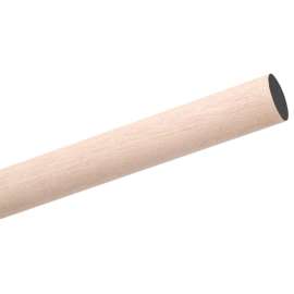 Waddell 6702UB Dowel Rod, 1/8 in Dia, 48 in L, Birchwood