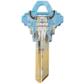 HY-KO 16010SC1-29 Key Blank, Brass, For: Schlage SC1 Keyways