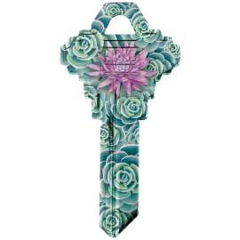 SC1-40 KEYBLANK GREEN LEAF