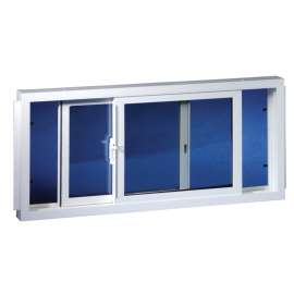 Duo-Corp 3218SLID Basement Window, Insulated Glass Glass/Screen, Vinyl Frame
